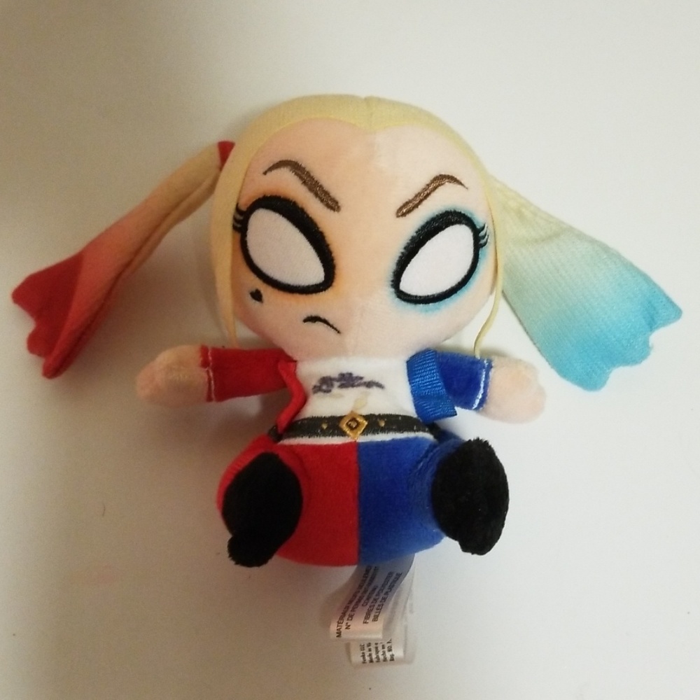 Harlequin stuffed toy